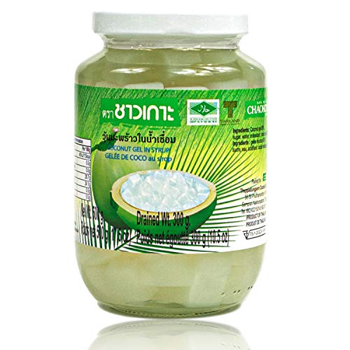 [Chaokoh] Coconut Gel in Syrup Net Wt. 500g. From Thailand