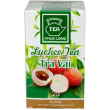 Phuc Long Tea Bag - Lychee Flavored Tea - Trà Túi Lọc Hương Vải Box of 25 pack x 2g