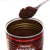 Trung Nguyen — Premium Blend — Roasted Ground Coffee Blend — Strong and Bold — Arabica & Robusta — Chocolate Flavor — Vietnamese Coffee 1 Can (15 oz)