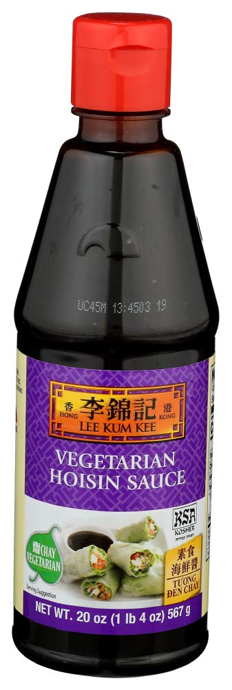 Lee Kum Kee Vegetarian Hoisin Sauce, 20 Ounce Bottles (Pack of 12)