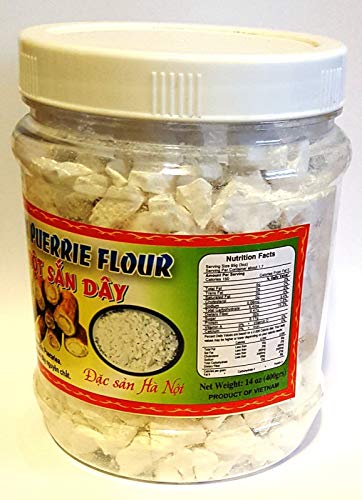 Arrowroot Starch Powder Bot San Day Radix Puerrie Flour 14 oz - Pack of 1