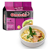 OMACHI Golden Potato Noodles - Braised Pork Rib Flavor - Made with Natural Ingredients (Braised Pork Rib, Pack of 5)