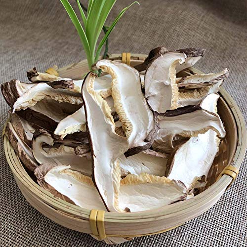 ONETANG Shiitake Mushroom, Dried Slice, Quick Rehydration, Soft Texture, Fresh Flavor, Stemless, Vacuum Sealed, Vegan, No Fumigation Sulfur, 8 Oz