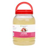 Tea Zone B2005 Lychee Coconut Jelly for Beverage, Sweet, Ice Cream Topping- Jar (8.8 lbs)