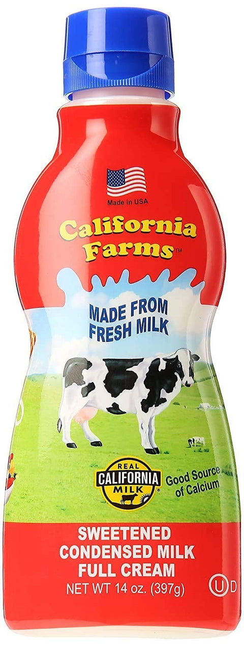 California Farms Sweetened Condensed Milk Full Cream, 14 Oz, Single