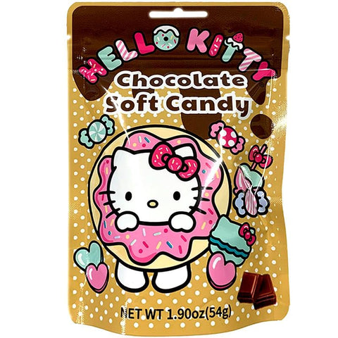 Asian Food Grocer Hello Kitty Chocolate Milk Soft Chewy Candy, 1.90 Ounce