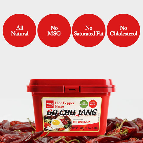 Wang Gochujang, Korean Red Pepper Paste, 1.1 Pound