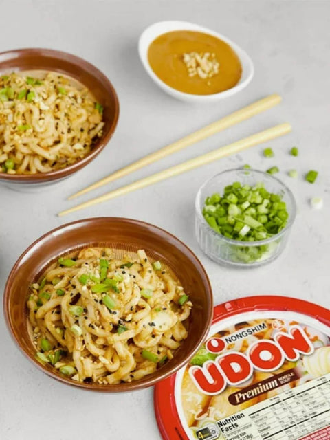 Nongshim Udon Noodle Soup Bowls Bundle, Include Six - 9.73 Oz Premium Noodle Soup (Pack of 1)