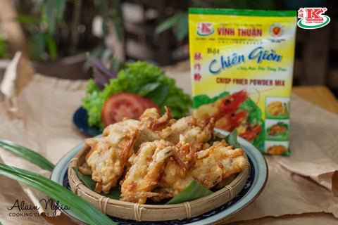 Vinh Thuan — Crispy Fried Powder Mix — Flour Coating for Deep Frying — Breadcrumbs — Chien Gion, 1 Bag (35.3 oz)