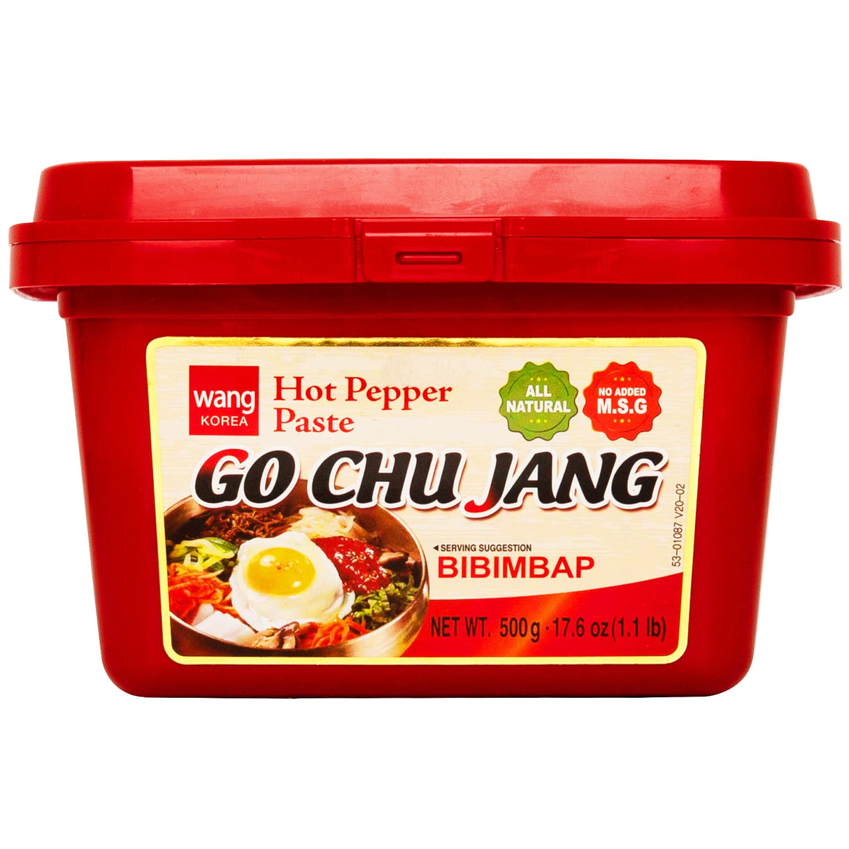 Wang Gochujang, Korean Red Pepper Paste, 1.1 Pound