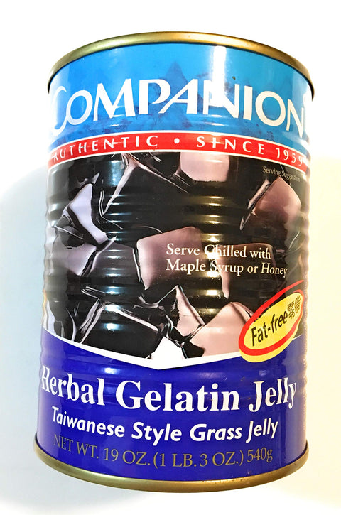 Companion Herbal Gelatin Jelly 19 Oz(2 Pack)爽滑凉粉仙草