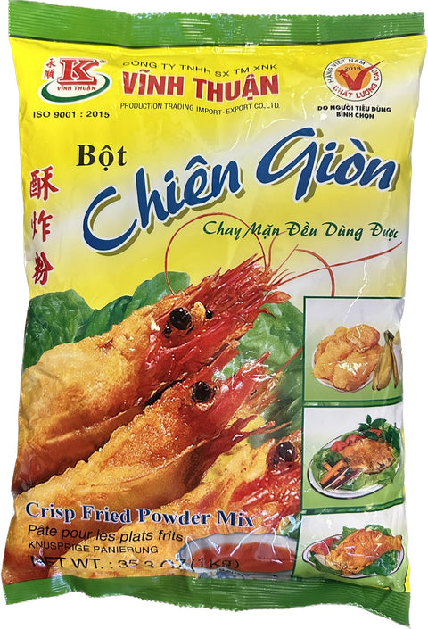 Vinh Thuan — Crispy Fried Powder Mix — Flour Coating for Deep Frying — Breadcrumbs — Chien Gion, 1 Bag (35.3 oz)