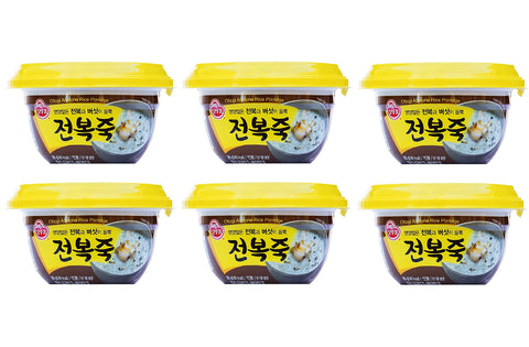Rice Porridge With Abalone 2 Min Microwavable Fully Cooked Sesame Oil Packet Included (6 PK)