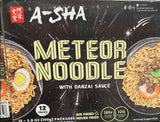 A-Sha Meteor Noodle W/DanZai 12 CT 51.2 OZ