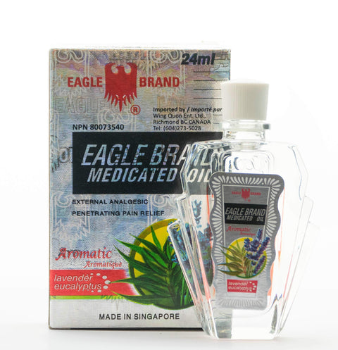 Eagle Brand Medicated Oil External Analgesic (Aromatic-Lavender Eucalyptus) 24ml